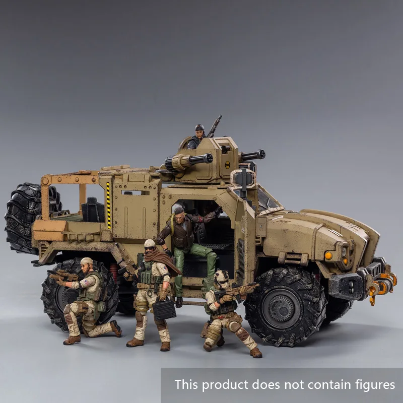 

NEW JOYTOY 1/18 Crazy Reload SUV Off-Road Vehicle Car Sand Color Collectible Toy Free Shipping