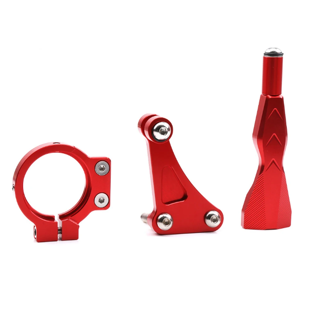

Motorcycle Adjustable Steering Stabilizer Damper Bracket Mount kit Base CNC Aluminum Accessories for Honda CB150R