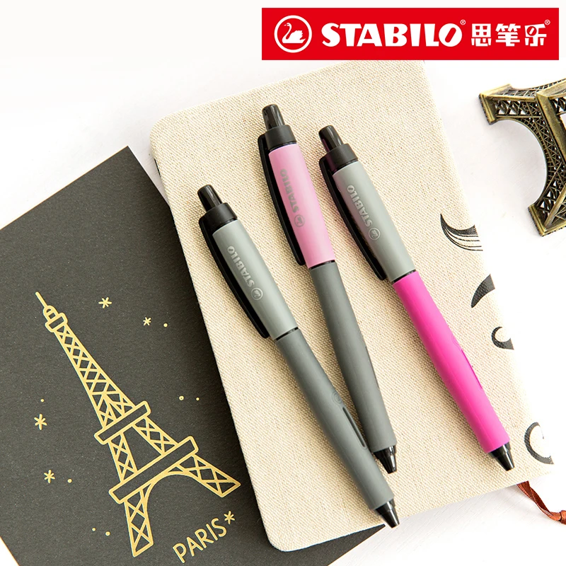 

Германия STABILO 268 гелевая ручка для пресса, Черная гелевая ручка для подписи, ручка для офиса, 1/7 шт.