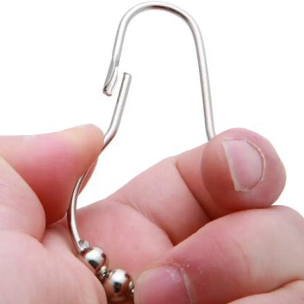 Металлический крюк для занавески душа бусины в форме тыквы ржавчина крючок