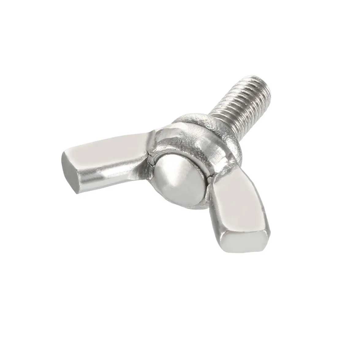 

uxcell Wing Butterfly Screw Bolt Pitch Carbon Steel Fasteners Fittings M4x10mm 10pcs