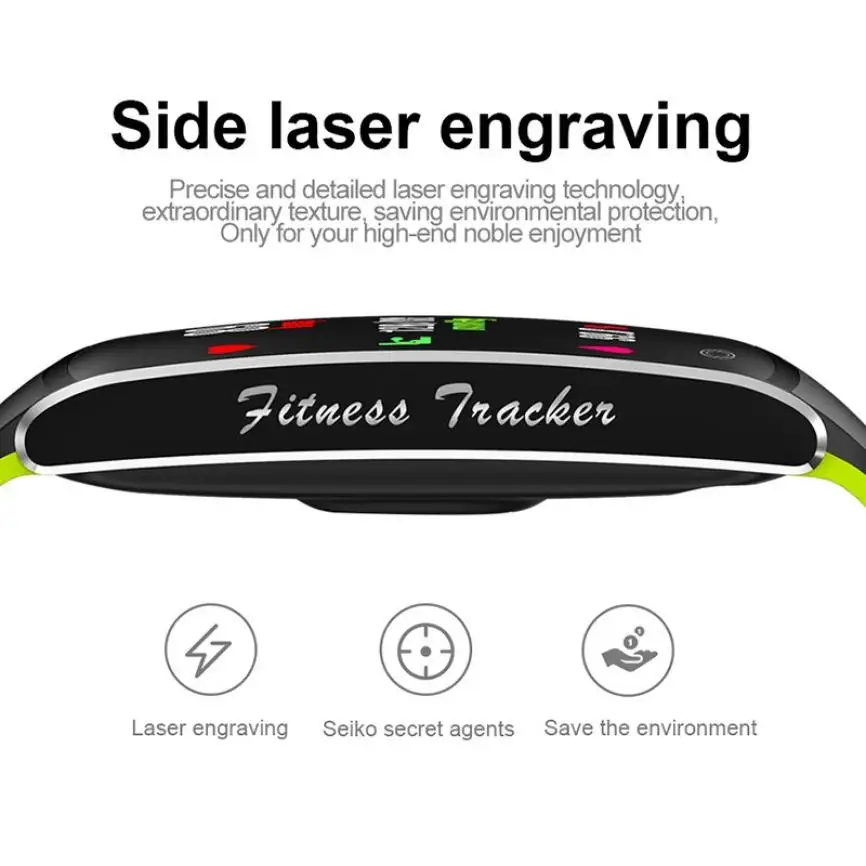 

Podmetro deportivo F10T para correr, pulsera inteligente deportiva con control del ritmo cardaco, resistente al agua, pantalla