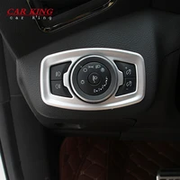 for ford kuga escape 2013 204 2015 16 2017 car fog head light headlight lamp switch button panel chrome cover trim accessories