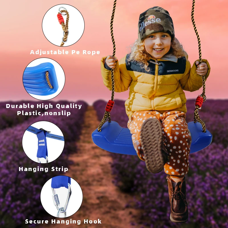 Детское кресло-качели с регулируемой веревкой препятствия для детей ниндзя воин