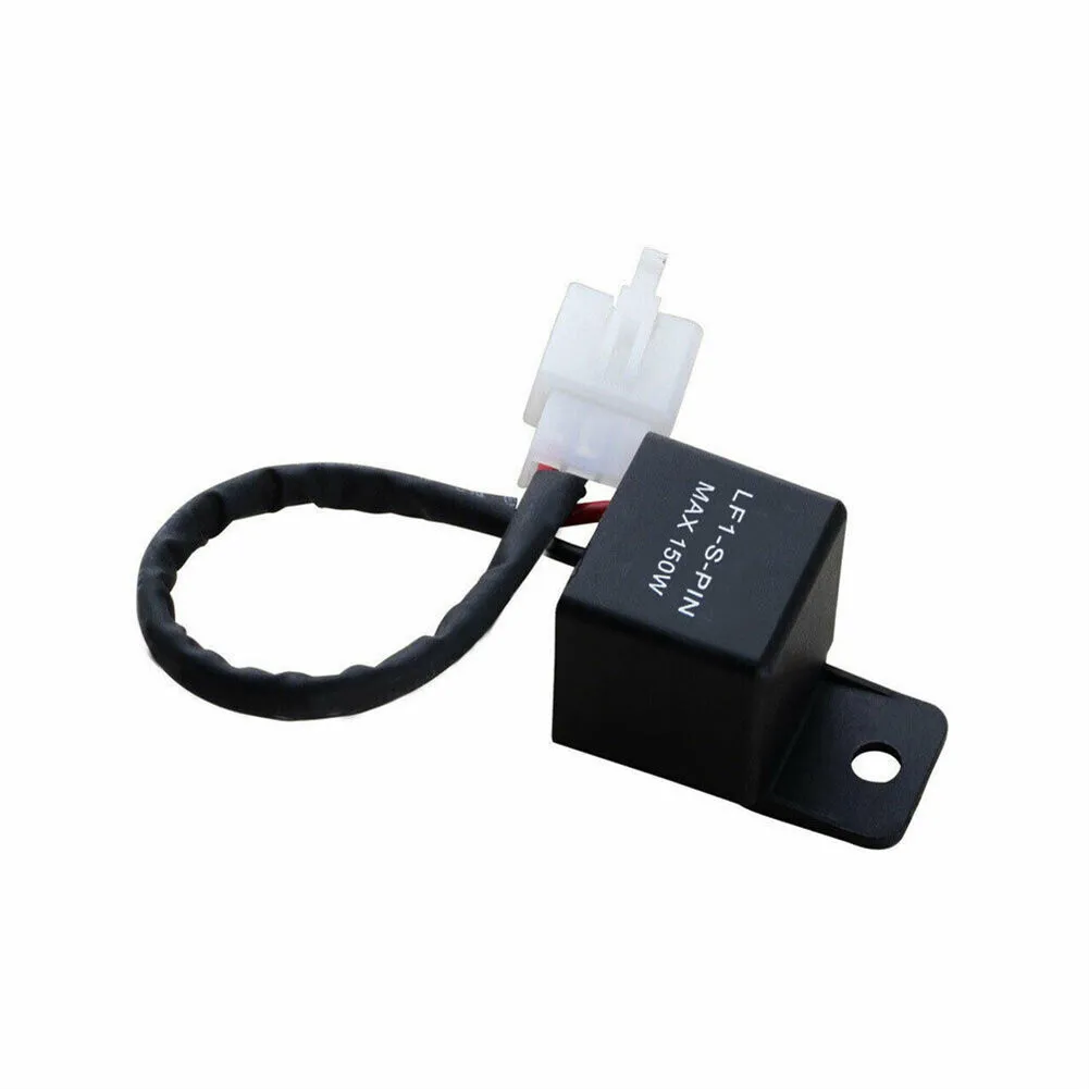 1pcs 2 Pin 12V Electronic LED Flasher Relay Fix Motorcycle Turn Signal Lights Blinker Replacement Accessories |
