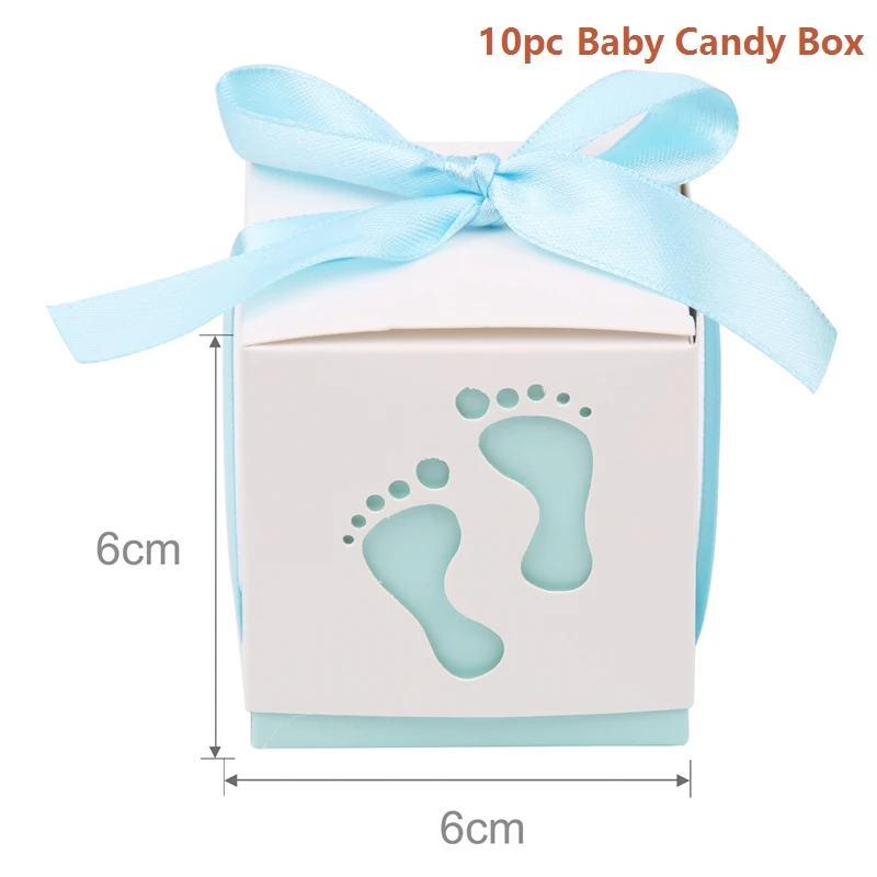 10pc Blue Boy Huiran 10 шт., открытки, советы по предсказанию ребенка, сувенирная игра, декор для детского душа, крестины, декор для мальчиков и девочек, товары для дня рождения - Цвет: 10pc Blue Boy