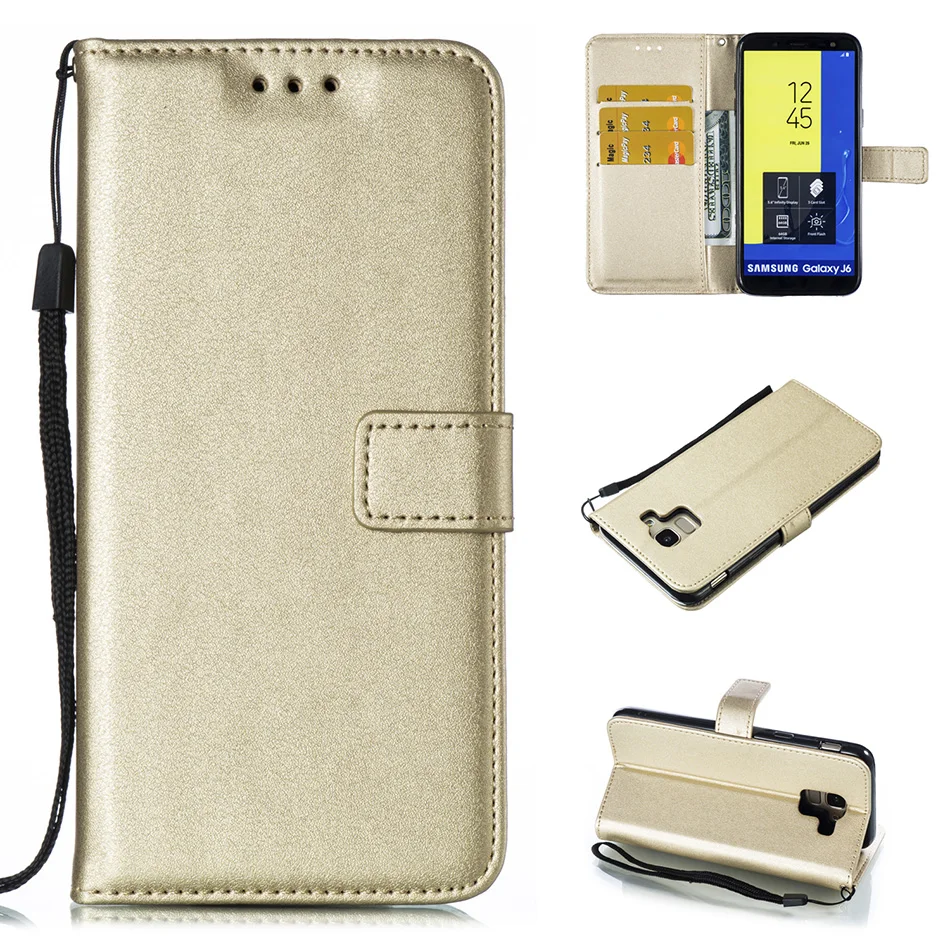 Чехол-книжка с магнитной застежкой для Samsung Galaxy J1 J3 J5 J7 2016 J120 J510 J710 J330 J530 J730 J2 Pro 2018 |