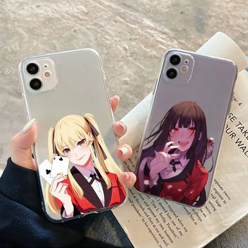 

Japan Anime Kakegurui Phone Case for iphone 13 11 12 pro XS MAX 8 7 6 6S Plus X 5S SE 2020 XR case