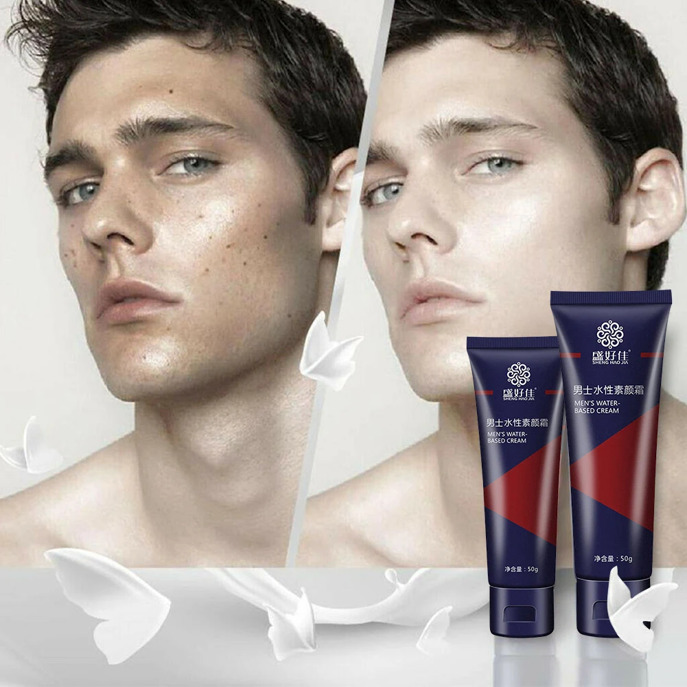 

50g Men's Revitalising Nourishing Tone Up Cream Lazy Concealer Handsome Artifact Skin-friendly Men's Makeup Cream