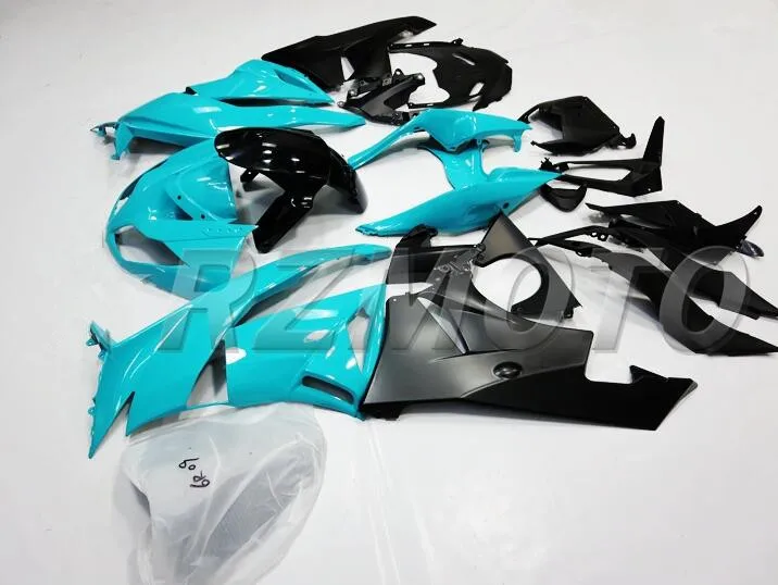 

Injection New ABS Fairings Kit Fit for kawasaki Ninja ZX-6R 636 2009 2010 2011 2012 6R 09 10 11 12 Bodywork Sky blue