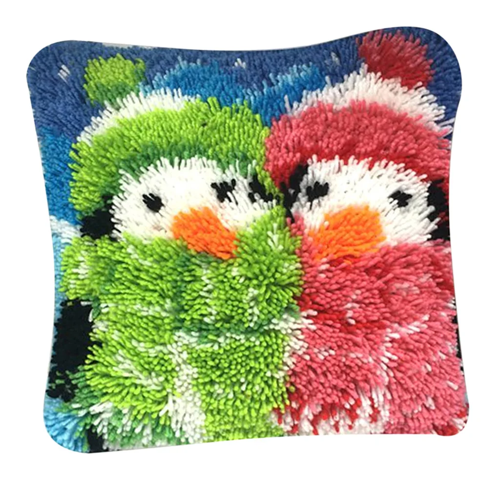 16X16 дюймов Рождественский крючок-защелка для вязания крючком набор игл DIY