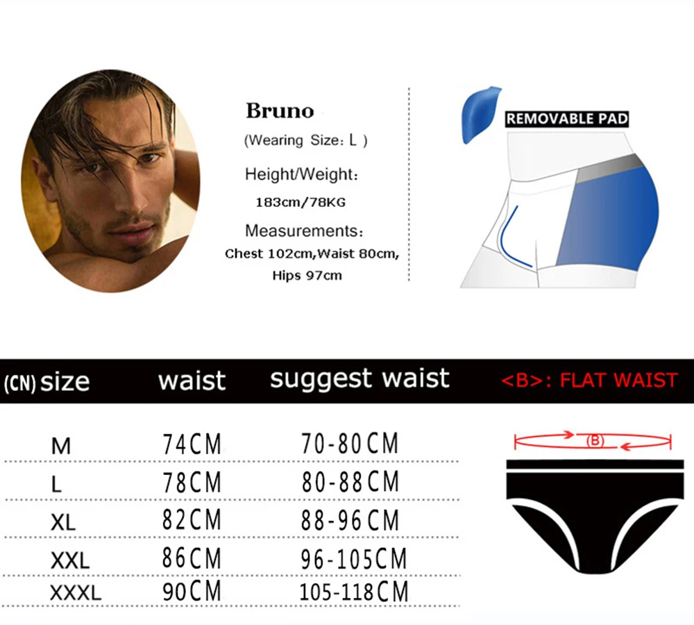 

2021 Hot Sale Sexy Men's Triangle Swimming Trunks Simple Swimsuit Swimming Trunks Men's Surfboard Beach Surfing Swimming Trunks