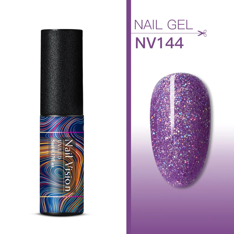 Nail Vision 5 мл УФ-набор гель-лаков для ногтей блестки замачиваются долговечный Гель-лак для ногтей маникюрный лак - Цвет: S06739