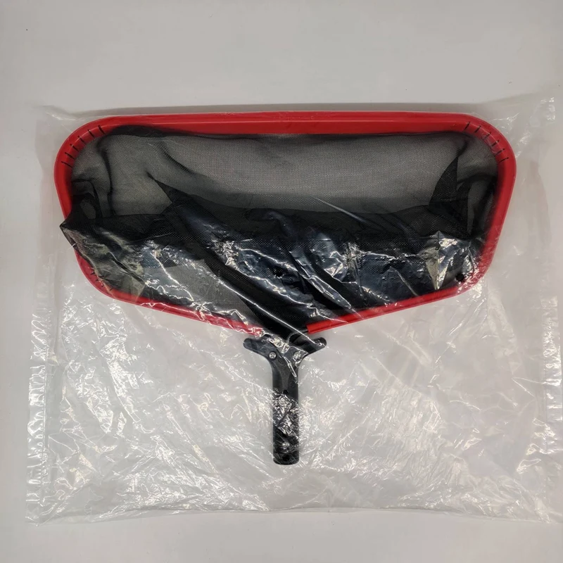 

Pool Skimmer Net with Deep Bag Leaf Skimmer-Cleaning Net Pool Skimmer Net with Leaf Rake with Deep Bag (Red)