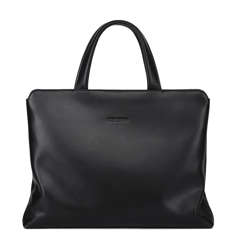 Сумка-тоут мужская из натуральной воловьей кожи для ноутбука 13 дюймов |