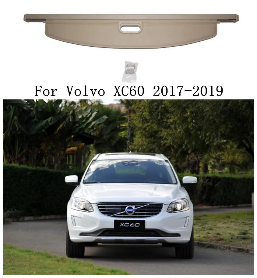 Защитный чехол для багажника автомобиля Volvo XC60 2017 2018 2019|Задние багажники и
