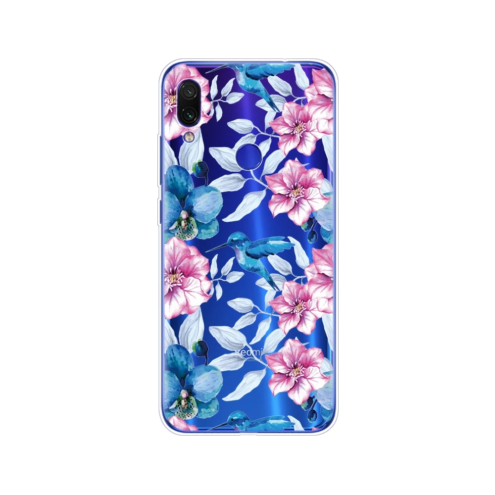 Case For Xiaomi Redmi Note 7 Case Silicon  Soft Case For Xiaomi Redmi Note 7 Case 6.3 Inch Cover Full 360 Protective Shell