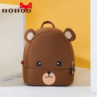 nohoo 3d kids backpacks for girls boys children school bags cute cartoon bear toddler backpack mochila infantil