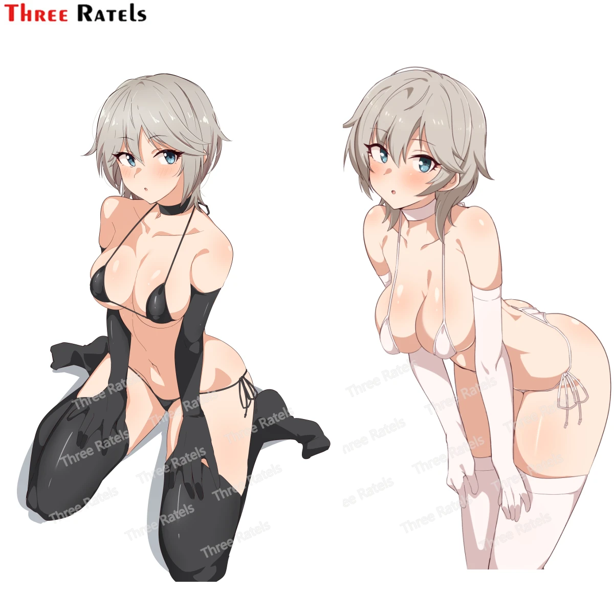 

RuleMylife G477 Anastasia And Farrah Idolmaster Lovely Girl Individual Car Stickers Waterproof Sunscreen Vinyl
