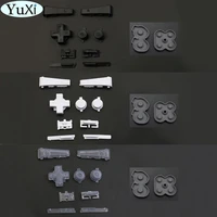 yuxi for nintend gameboy silicone rubber pad conductive button for gbm l r a b d pad keypad buttons