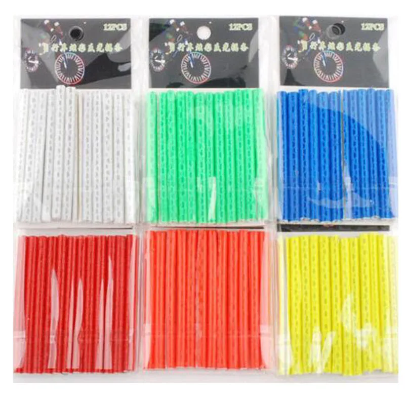 12 шт./лот велосипеда велосипедные колеса с отражателем Светоотражающие горный