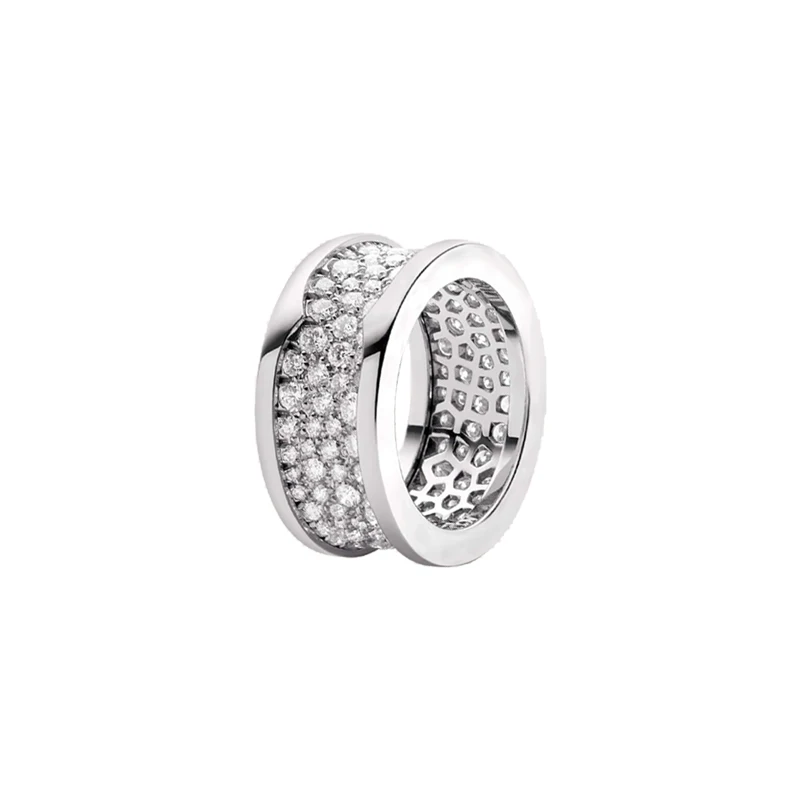 Suri new original fit bulgaria couple ring for women 925 sterling silver ceramic fashion rose gold luxury jewelry wedding gift