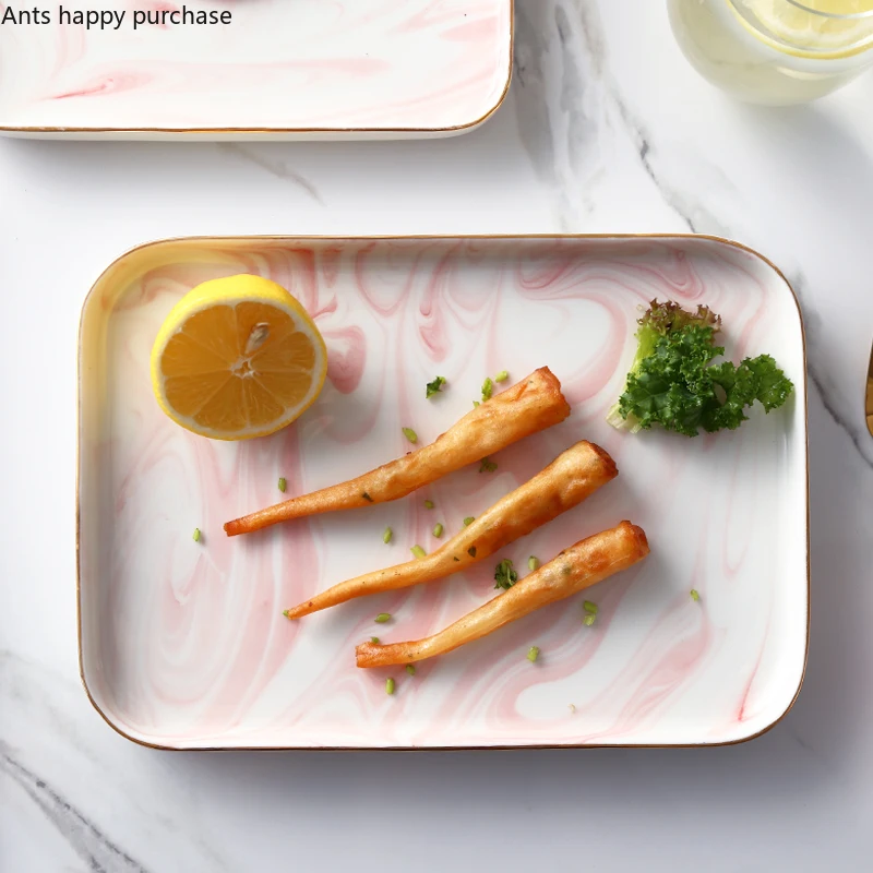 Посылка посуды в скандинавском стиле для ресторана стейка Западная тарелка