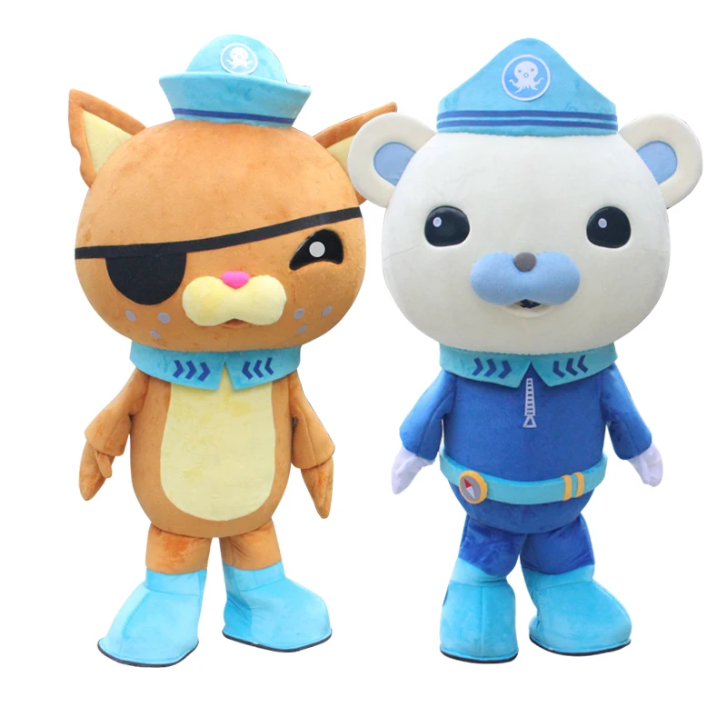 Горячая Распродажа живой восьмиконечный фильм Капитан Barnacles & kwazii костюм