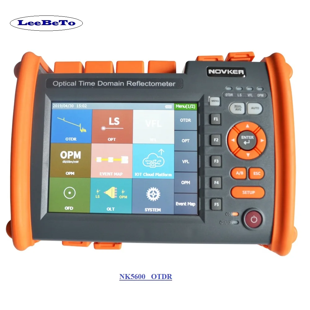 

NK5600 Fiber Optical OTDR 1310/1550nm 32/30DB SM Optic Fiber OTDR Tester With VFL OPM Light Source Function