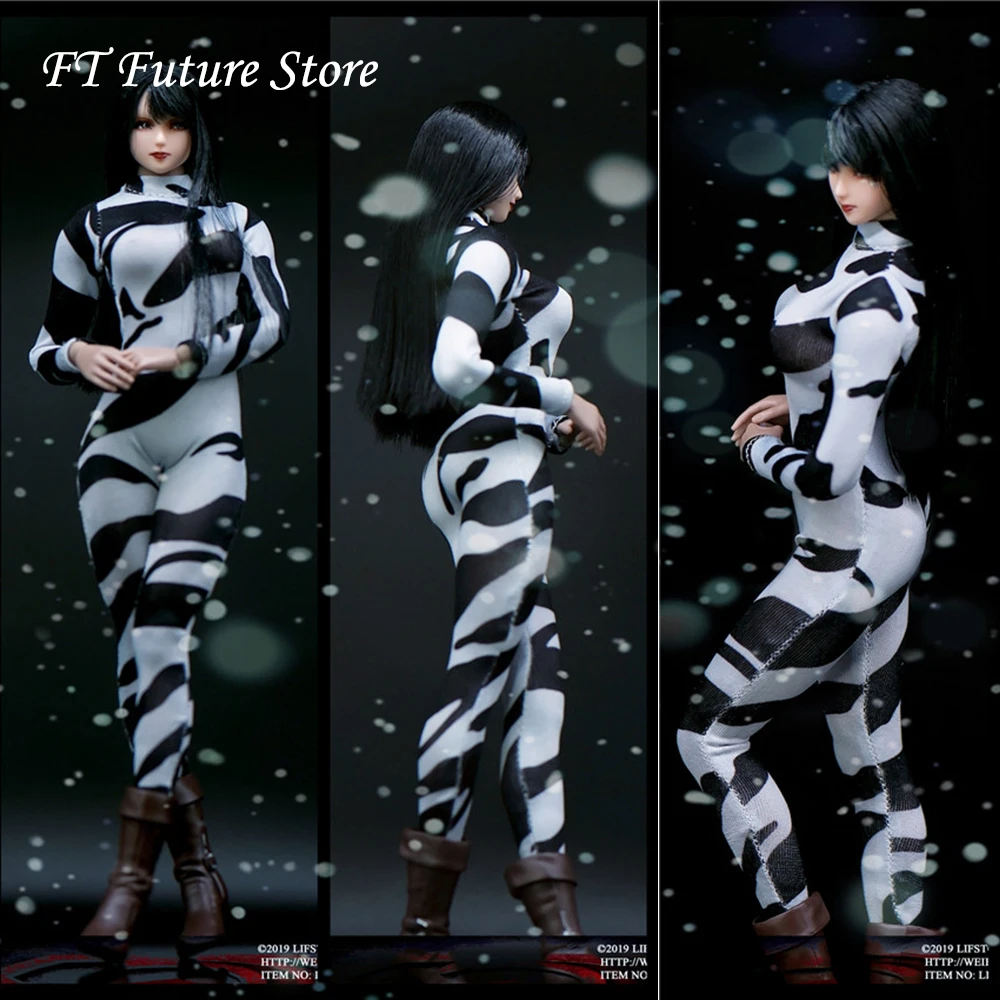 In Stock Collectible 1/6 Female Tights Sexy Jumpsuits Costume Leotard Straitjacket Maillot Corsetry Clothes for 12'' PH Body | Игрушки