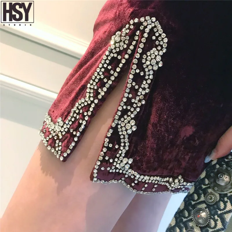 【HSY】2019 осень новый высококачественный византийский аристократический женский
