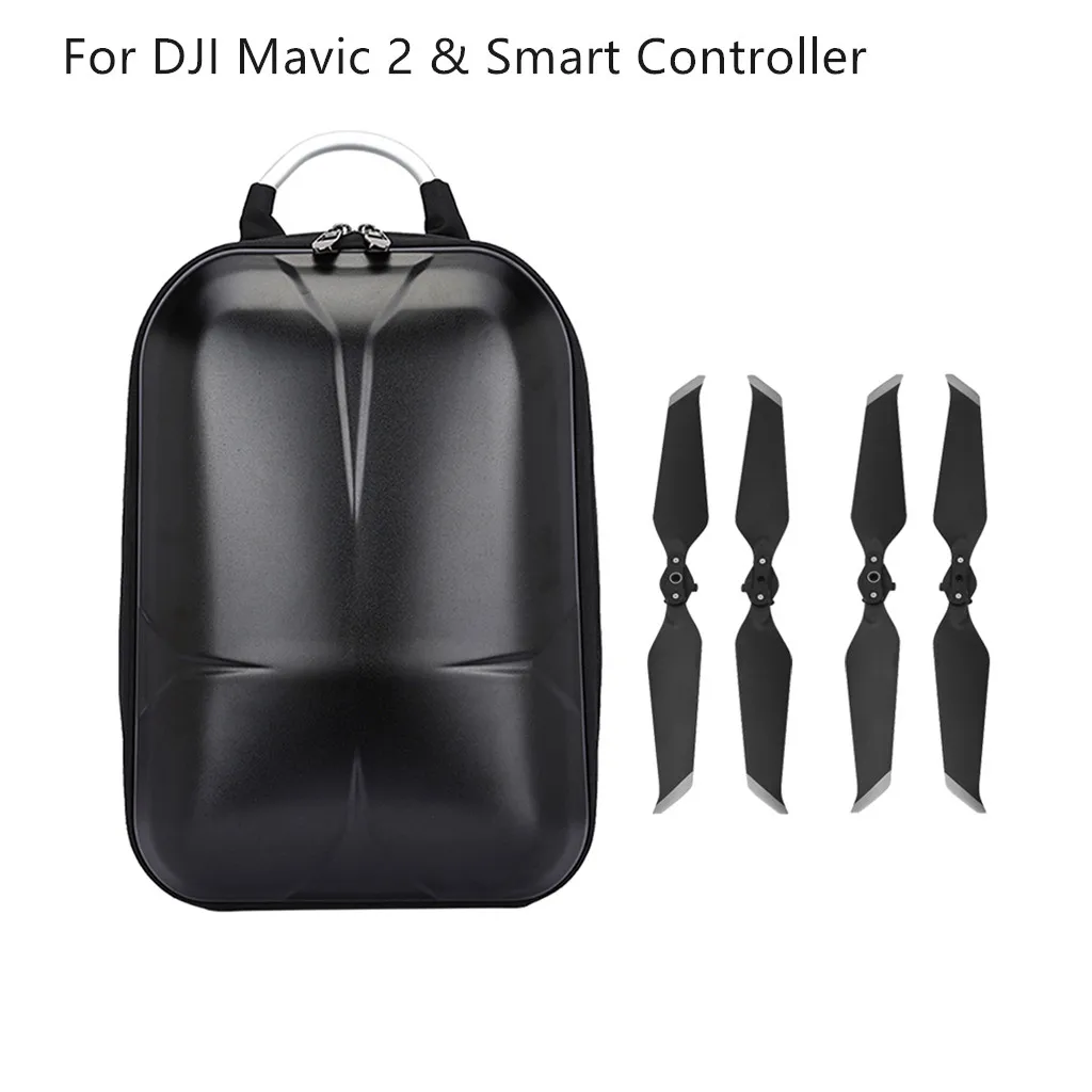 1 водонепроницаемый жесткий корпус рюкзак из поликарбоната и 4 пропеллера для Hubsan