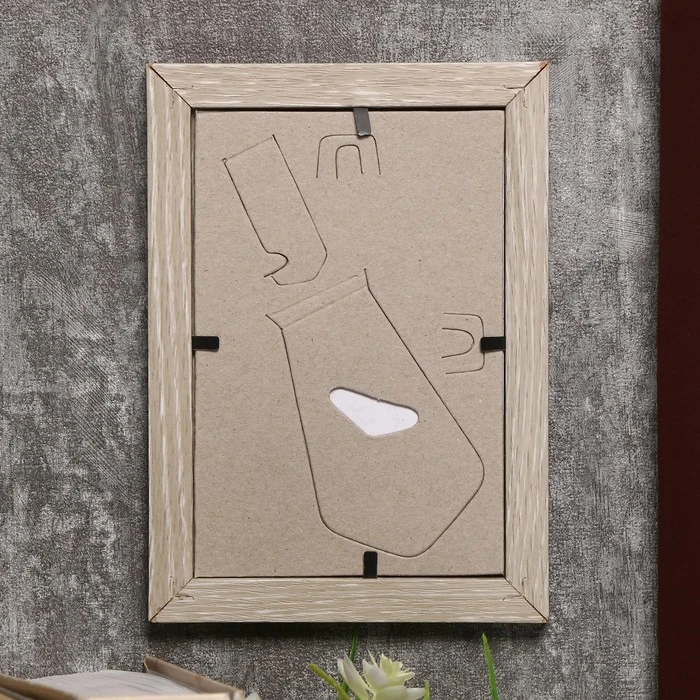 Фоторамка МДФ №6 Молочный дуб ширина 17 мм толщина 10мм |