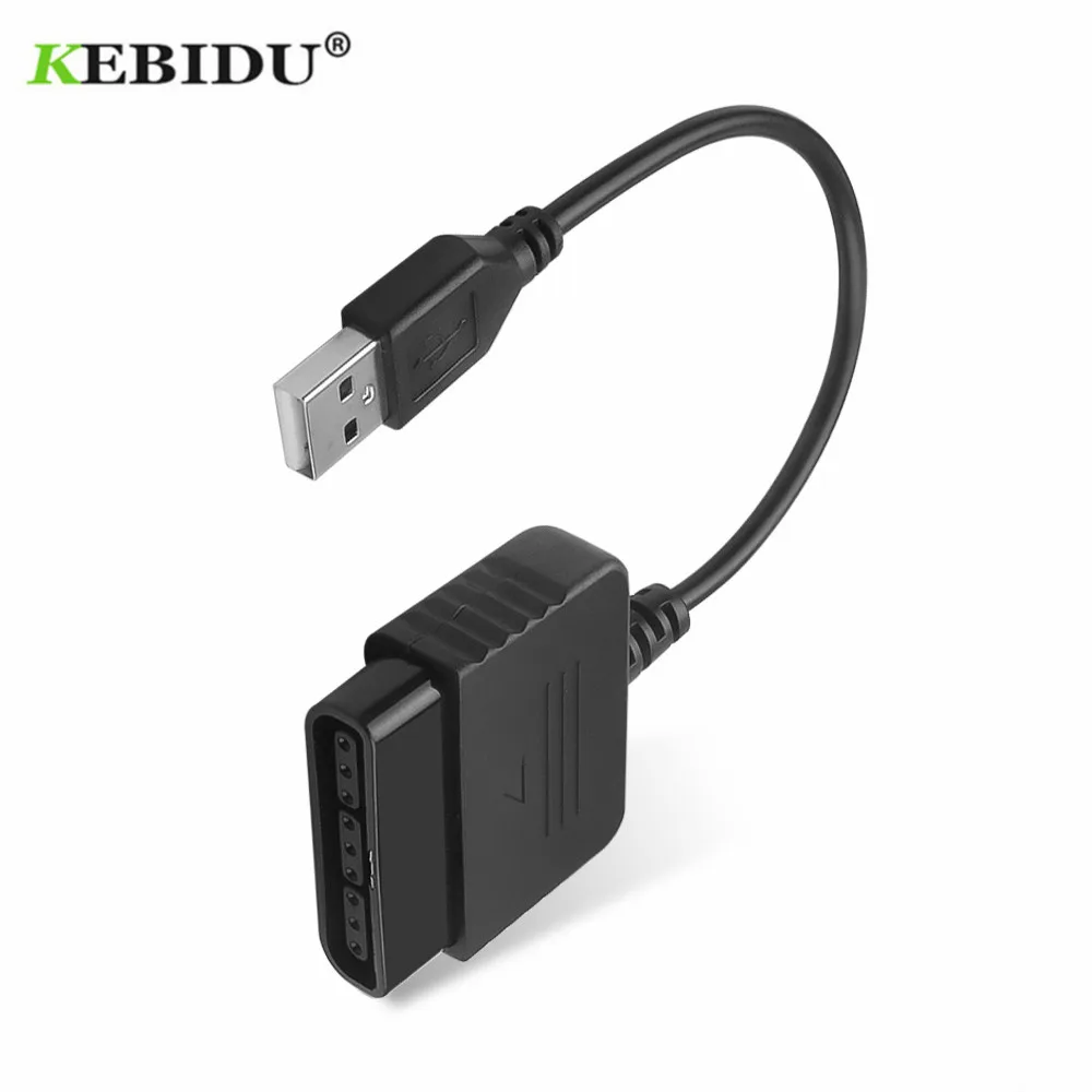kebidu For Sony PS1 PS2 Play Station 2 Joypad GamePad to PS3 PC USB Games Controller Adapter Converter without Driver Wholesale images - 6