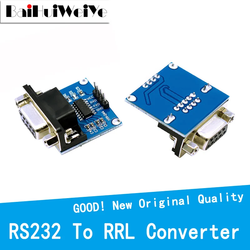 

MAX3232 RS232 to TTL Serial Port Converter Module DB9 Connector MAX232 Board For Arduino Original Good Quality