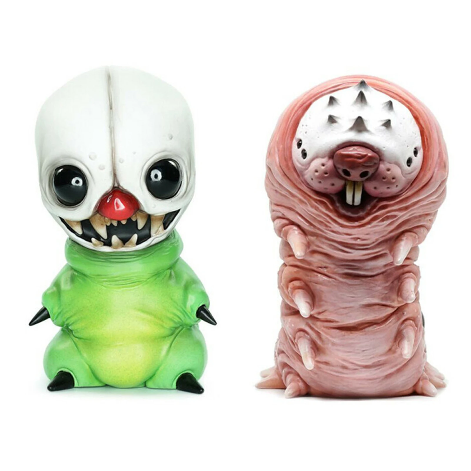 

Outdoor Garden Halloween Horror Caterpillar Funny Skull Insect Lawn Lawn Landscaping Outdoor Halloween Creepy Sculpture Capable