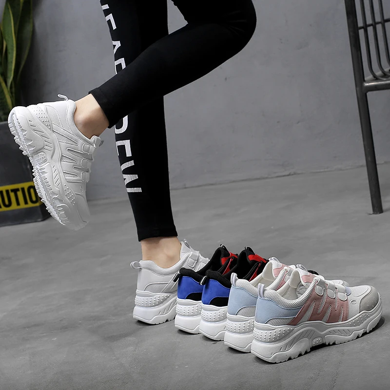 Женские кроссовки коллекция 2019 года сезон весна модная повседневная обувь