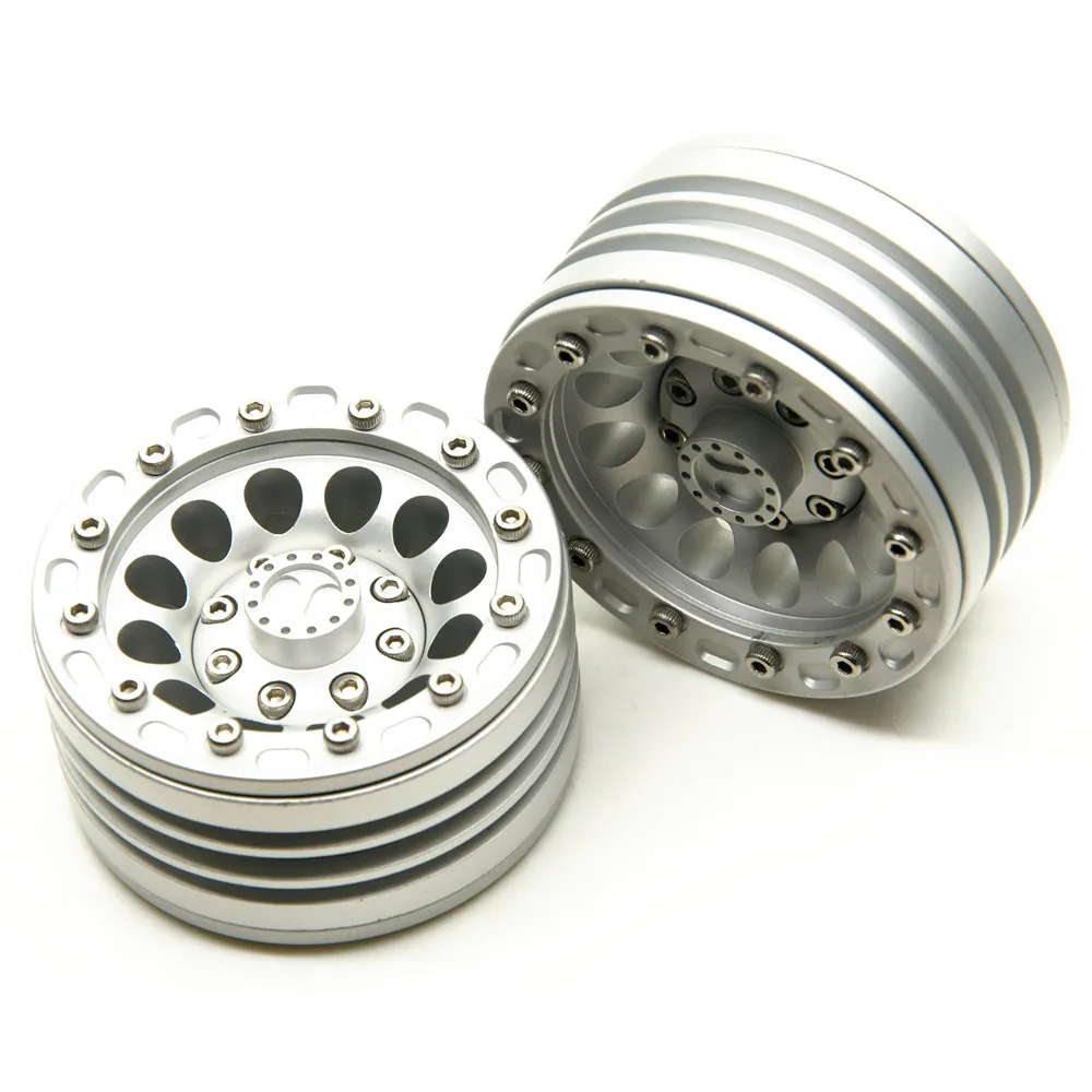AXSPEED 1 9 дюймов Beadlock Колесные диски алюминиевая Ступица колеса для 1/10 RC Crawler Axial SCX10