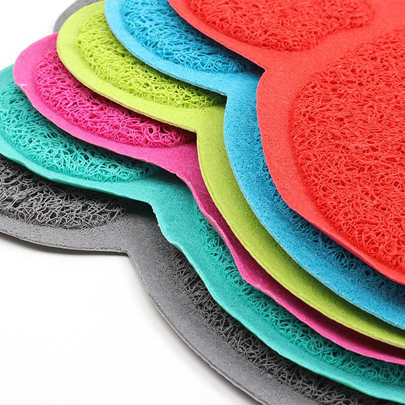 Print Pad Dog Cat Litter Mat Pet Puppy Kitty Dish Feeding Bowl Placemat Anti-skid Waterproof Sleeping Toilet Mattress Rug | Дом и сад