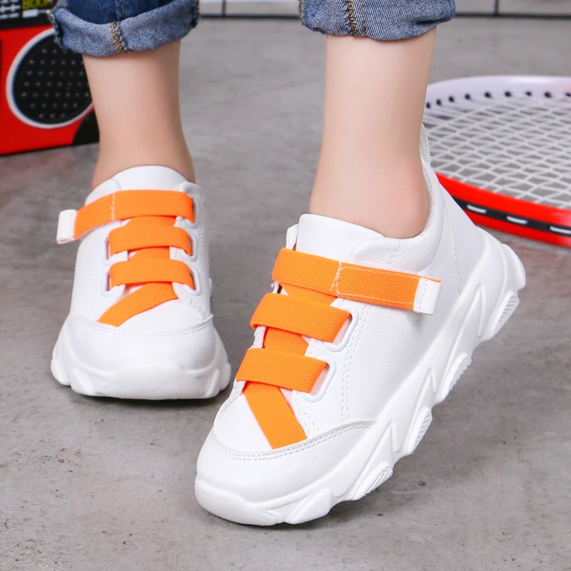 2019 г. кроссовки на шнурки без завязок для мальчиков и девочек ясельного возраста