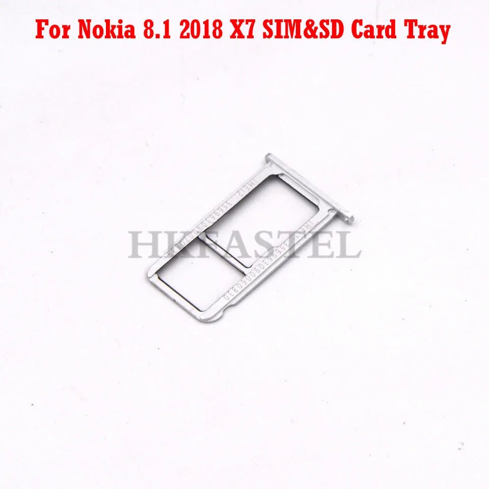 Мобильный телефон для Nokia 8 1 X7 корпус SIM-карты крышка лотка запасные части |