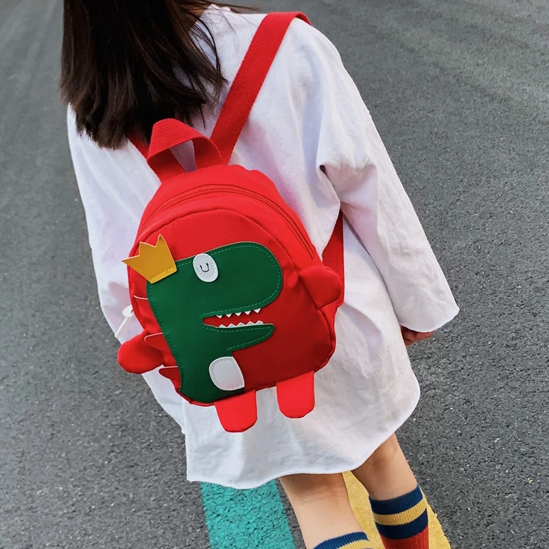 

Cute Kids Kindergarten School Bag 3D Cartoon Dinosaur Mini Backpack New Baby Boy Girl School Bag
