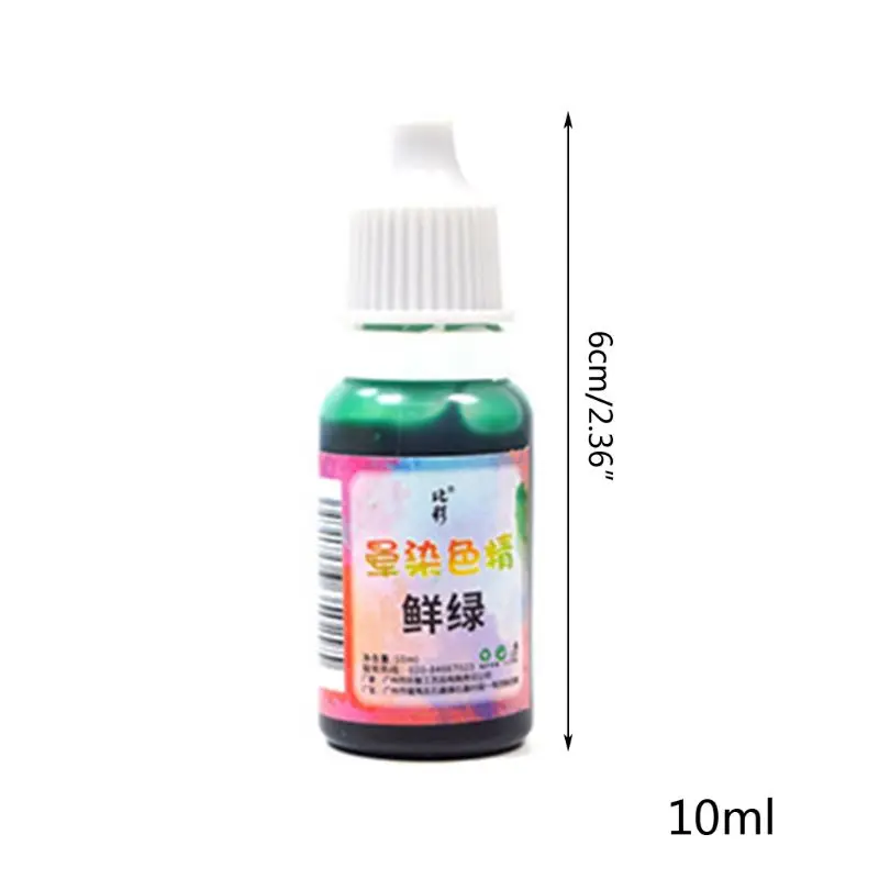 

11 Pcs Epoxy Pigment Color Fine Manual DIY Crafts Jewelry Making Dyeing Resin Colorant Blooming Fluid Painting 3D Rendering Dye