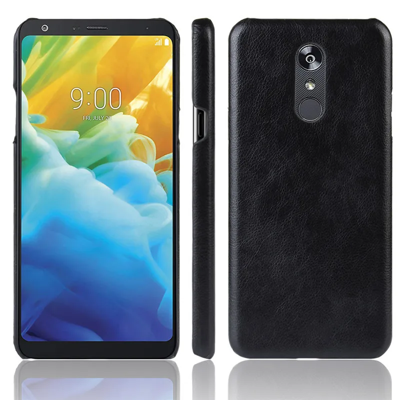Для LG Stylo 5 Stylo5 мобильный чехол для телефона роскошный Личи стрии из искусственной