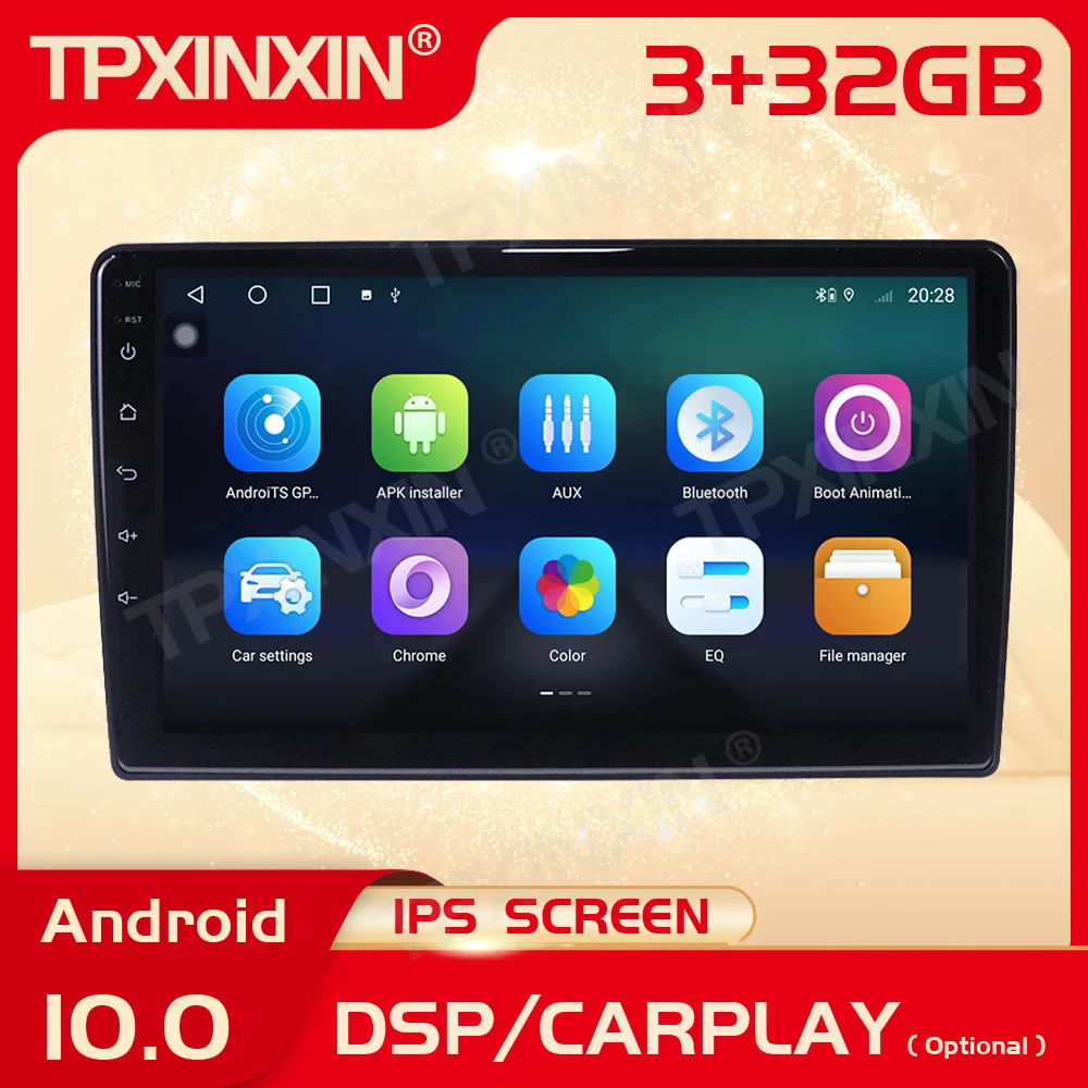 

2 Din Carplay Android радио приемник Мультимедиа Стерео для Lada Granta 2011 GPS навигация аудио Wi-Fi видео рекордер головное устройство
