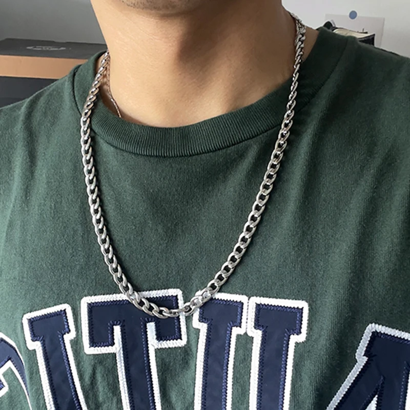 Хип-хоп кубинский цепь ожерелья для мужчин и женщин мужские ювелирные изделия |