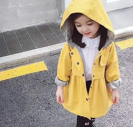 Ветровка для девочек Новинка весна-осень 2019 корейский вариант Детская осенняя