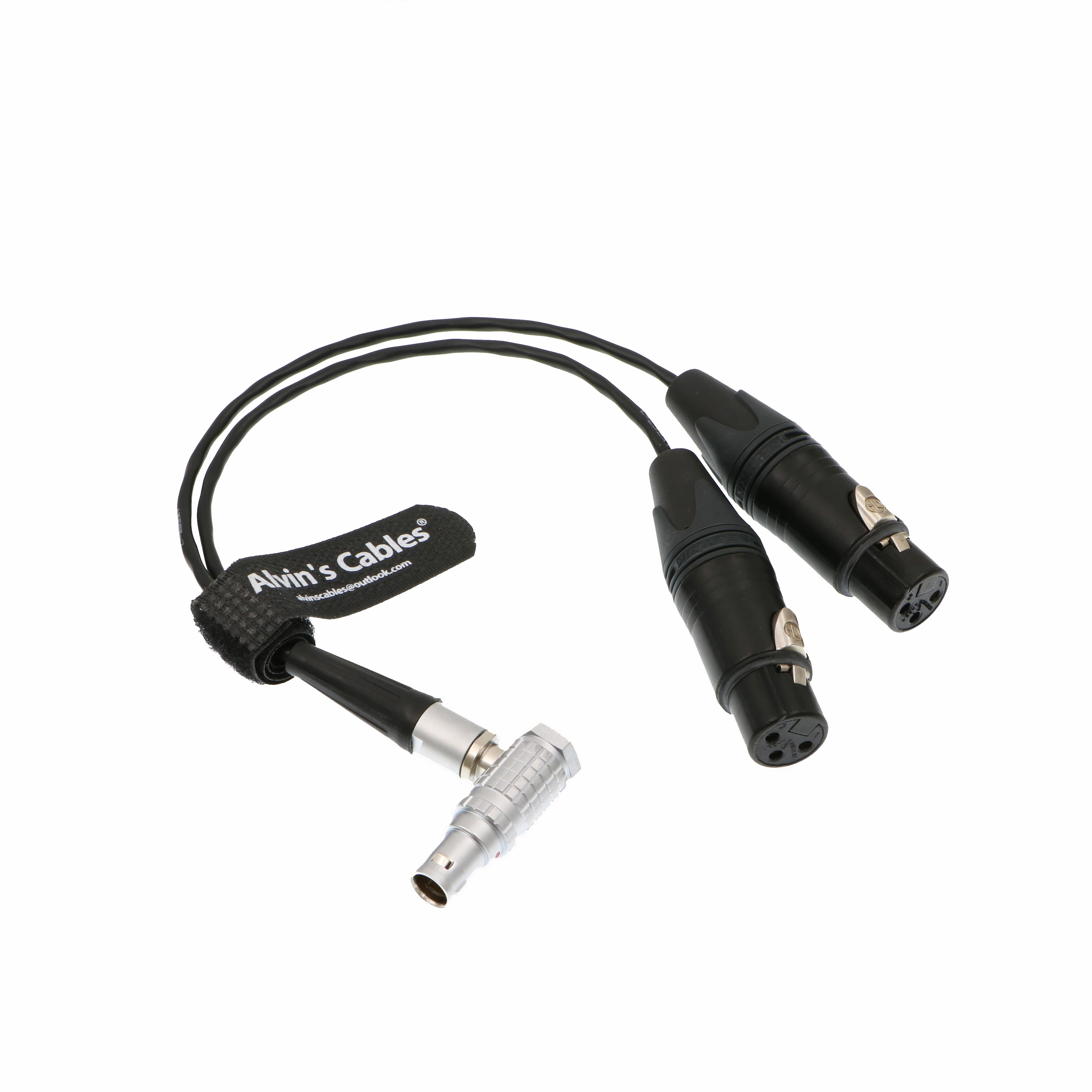 Кабели Элвина XLR Breakout аудио входной кабель для Atomos Shogun Monitor recorder правый угол 10 Pin to