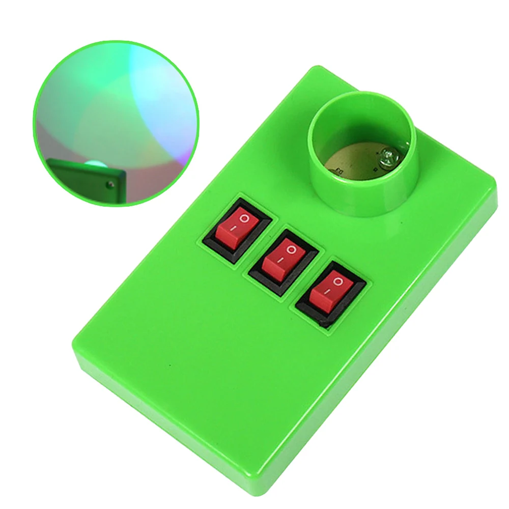 

Трехцветный источник светильник RGB, смешанные цвета RGB, оптическое экспериментальное оборудование, принцип демонстрации цвета RGB