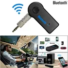 Беспроводной Bluetooth 3,5 мм AUX аудио стерео музыка домашний Автомобильный приемник адаптер микрофон гарнитура динамик адаптер для наушников A2DP # PY10